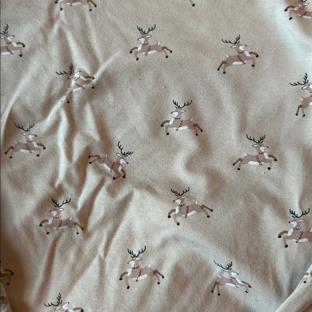 Rylee + Cru Cream Pajama Set with Star Print - Picture 6 of 6